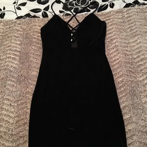 Black Velvet Dress